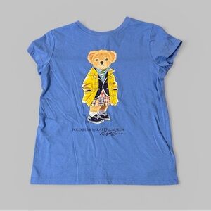 Polo Ralph Lauren Kids Short-Sleeve Bear Graphic Print T-Shirt